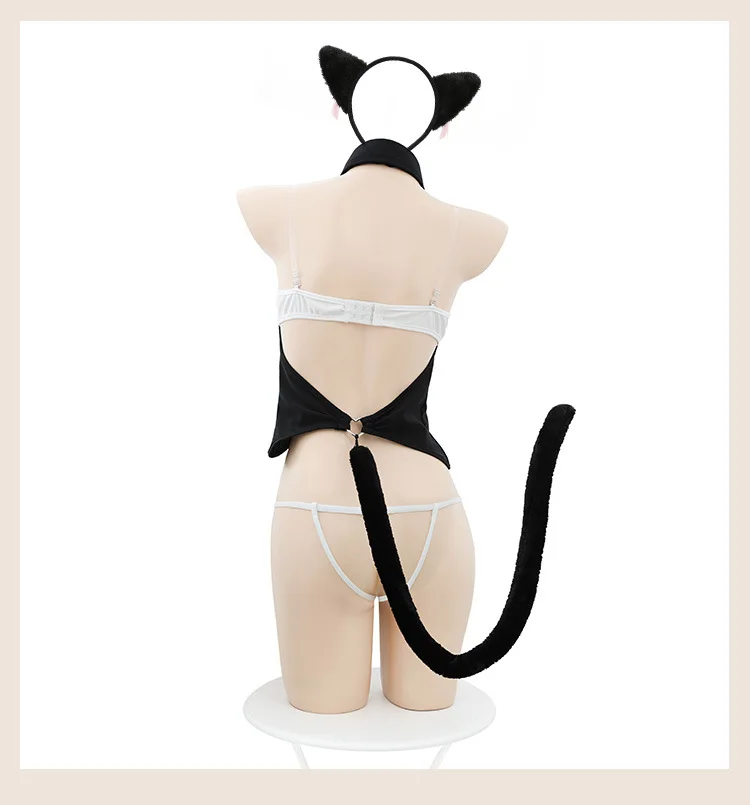 sexy kitty lingerie Sexy Kitten 2 Piece Lingerie with Choker