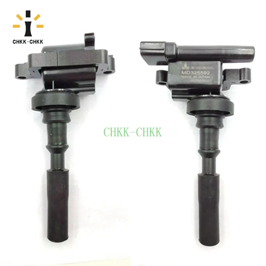 

CHKK-CHKK 4pcs Ignition Coil Fits For 2002-2011 Pajero Mini 1995-1998 Junior H57A 1.1L MD325592 099700-005