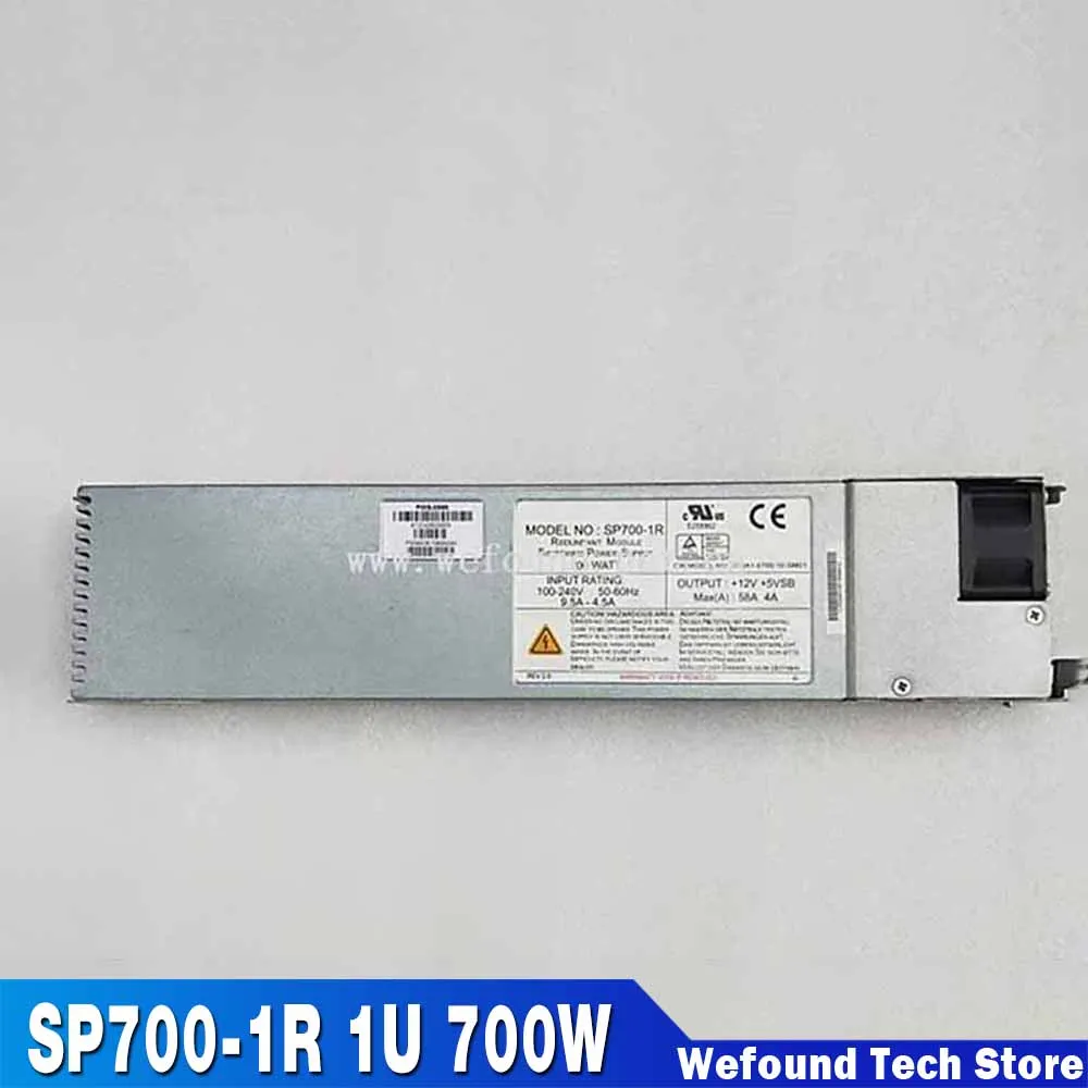 مصدر الطاقة لـ Supermicro جودة عالية تم اختباره بالكامل شحن سريع SP700-1R 1U 700W