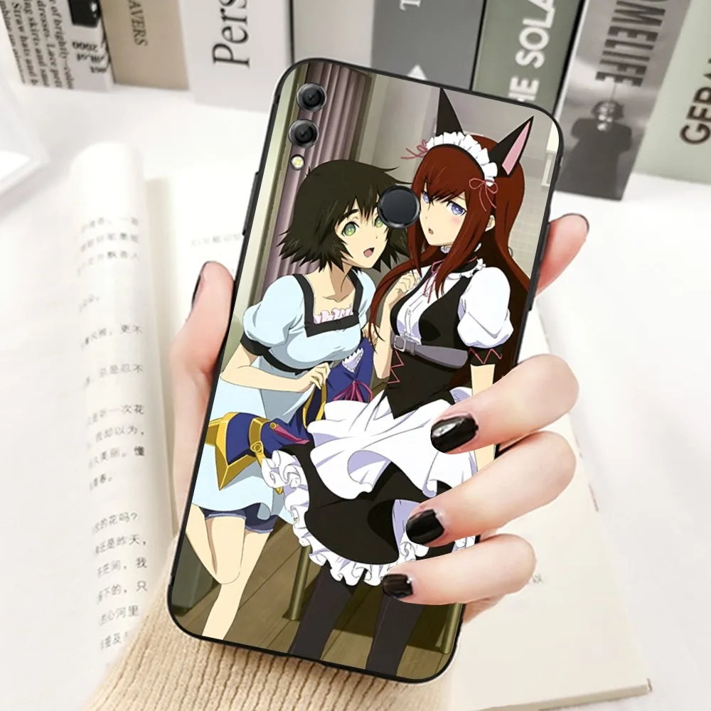 Steins Gate Okabe Anime Phone Case For Huawei Honor 10 Lite 9 20 7A 9X 30 50 60 70 Pro Plus Soft Silicone Cover