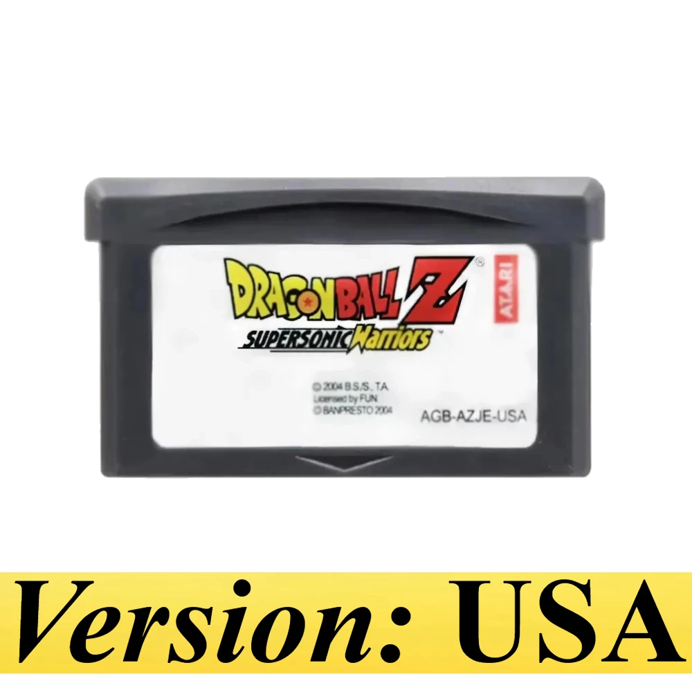 9 verschiedene Dragon Ball GBA-Spielmodule, 32-Bit-Videospielkonsolen-Kartenserie, Advanced Adventure, Supersonic Warriors, Buu's Fury – Detail 10
