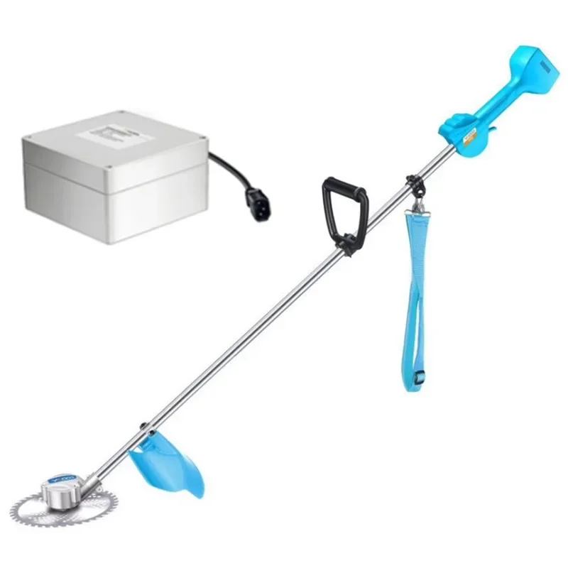 

Lithium battery electric lawn mower rechargeable backpack lawn mower