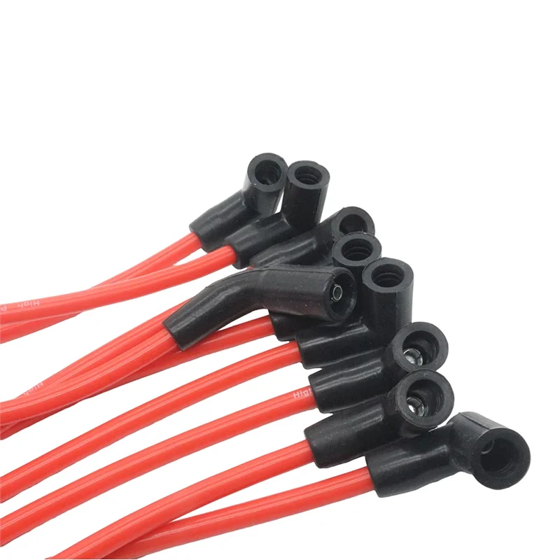 

For Mercruiser 5.0L 5.7L 383 377 350 V8 863656A1 Sierra 18-8828-1 Mallory 9-28009 Compatible Spark Plug Wire Set 84-863656A1