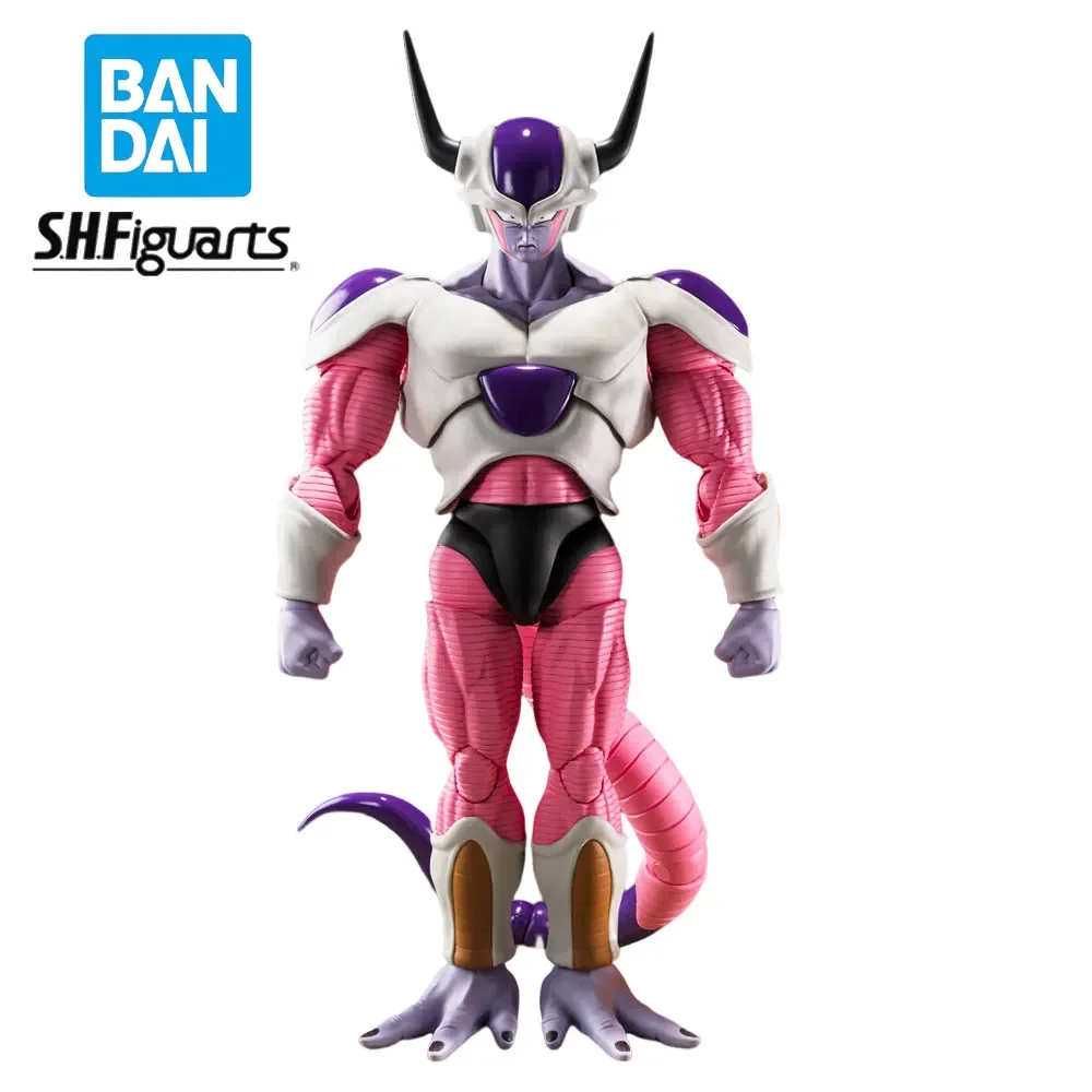 

In Stock Dragon Ball Frieza Action Figure Bandai Genuine S.H.Figuarts Second Form Boxed Collectible Model Doll Birthday Toy Gift