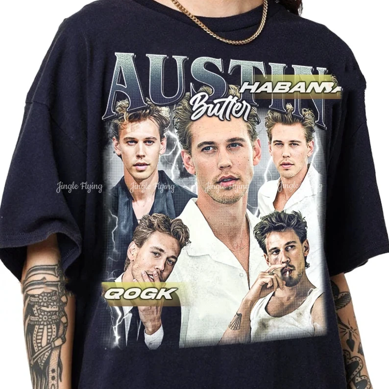 Limited Austin Butler Vintage T-Shirt Gift For Women And Men Unisex Tee