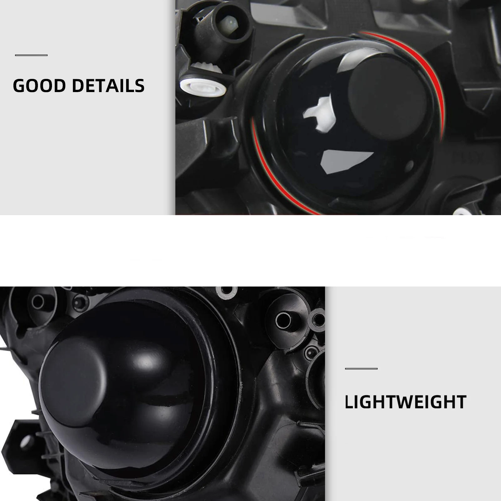 

2pcs 1 Pair Dust Cover For Car Lamp Rubber Waterproof Headlight Protector Auto Light Shield Vehicle Lamp Shade Decor