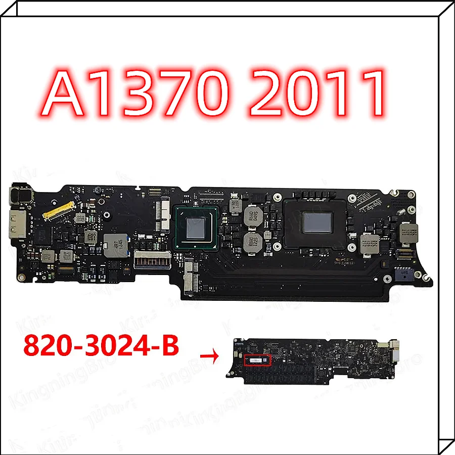Original A1370 Motherboard for MacBook Air 11 Pouches A1370 Logic Board 2010 2011 Core I5 I7 2Gb 4Gb 820-2796-820-3024