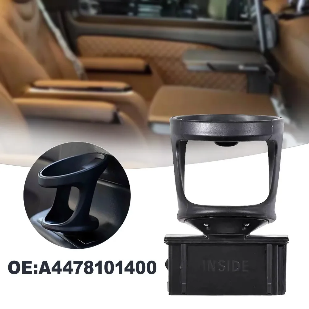

1/2PCS A4478101400 Rear 3rd Row Cup Holder Base for Mercedes Benz Vito W447 V-Class 2015-2020 Seat Side Water Beverage Holder
