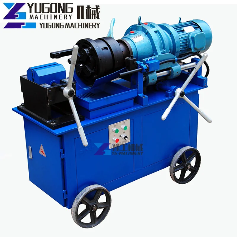 Lowest Cost Diameter M1.0 - M 4.0 Steel Bar Threading Roller Machine Single Phase Bending Cutting Machine Rebar Bender Cutter