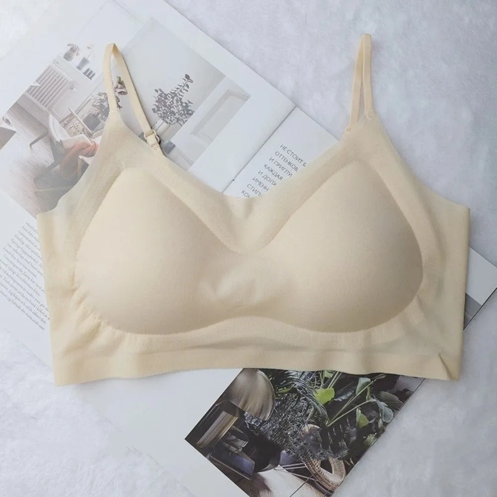 Fashion Close-fitting Seamless Bra Shockproof Beautiful Back Brassiere for Women Anti-sagging Ultra Thin Underwear Running