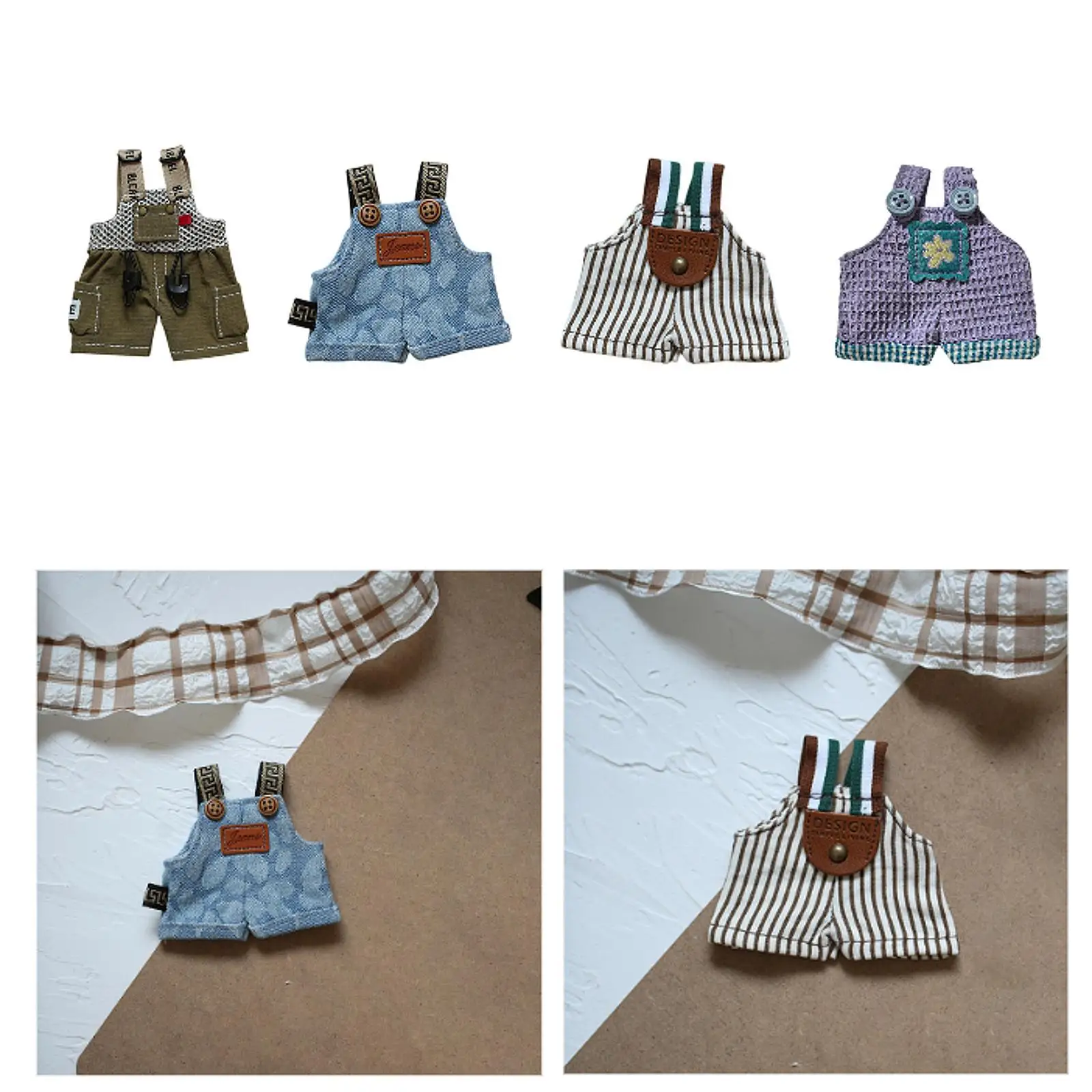 Doll Pants Imagination DIY Fashion for Little Girls Flexibility Photo Props Educational Doll Clothes Make Your Own Dolls
