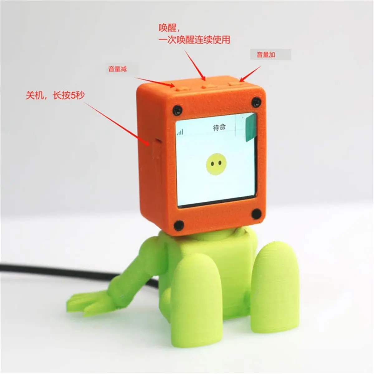 For Xiaozhi AI Voice Chat Robot - N16R8 Development Board with 1.54inch Screen Wi-Fi+ Bluetooth 5