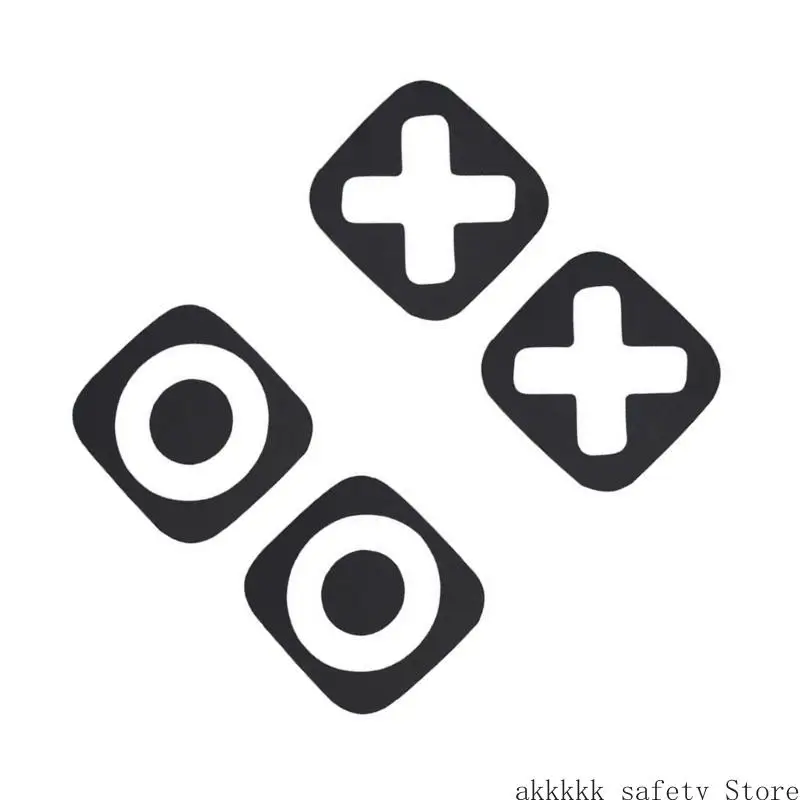 

XXFF Adhesive Stickers 4pcs OXOX Rear Brake Light Decal Car Tail Brake Light Stickers Decorative Accessories for Defender 110