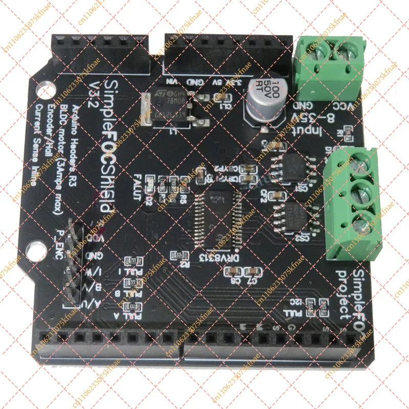 SimpleFOC Shield V2.0.4 V3.2 FOC BLDC Motor Controller Board Arduino Servo