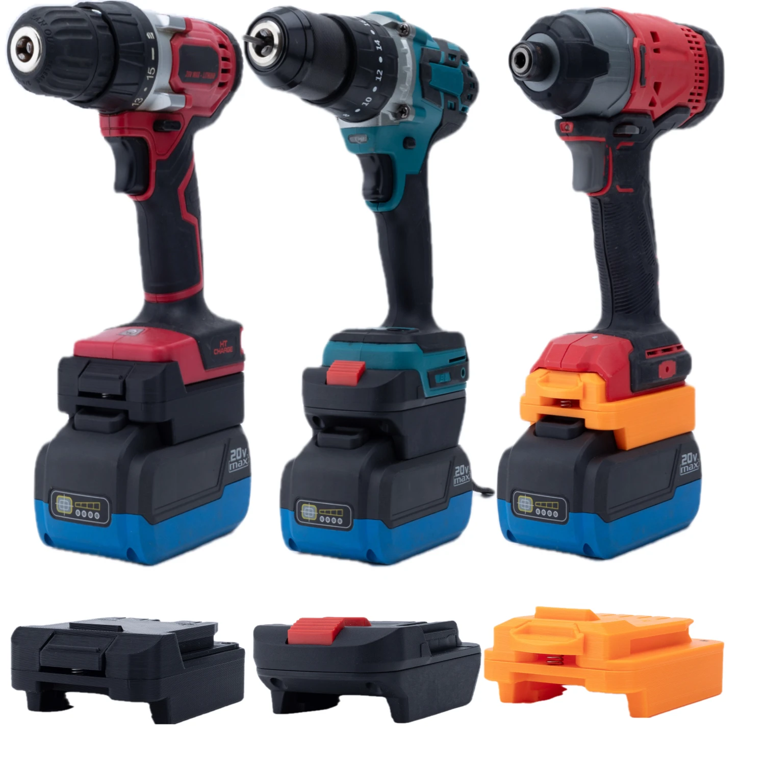 

Mastercraft 20v PWR POD Battery Li-Ion Converter To Hyper Tough/Makita/Craftsman 18/20V Portable Power Series Power Tools