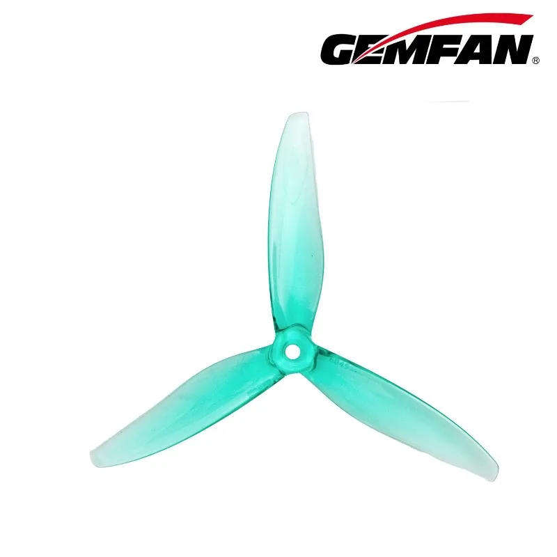Gemfan 6045 7050 3-Blade Hurricane PC Propeller for 6/7inch FPV Drone, Freestyle Long Range Multirotor RC Quadcopter, 2-Pairs
