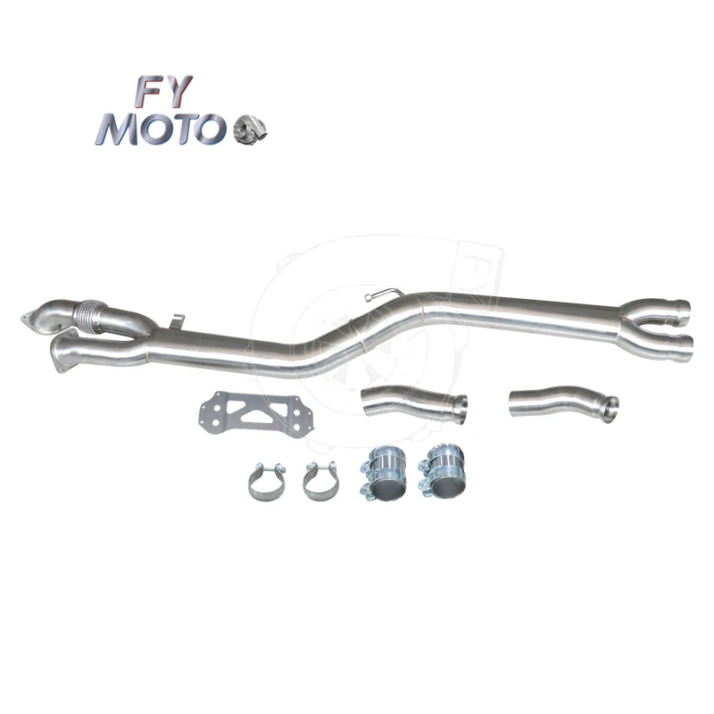 SS304 High Flow M PERFORMANCE 3.5 Inch Exhaust System for BMW S58 G80 M3 G82 M4 2020+ MidPipe with OPF with Brace