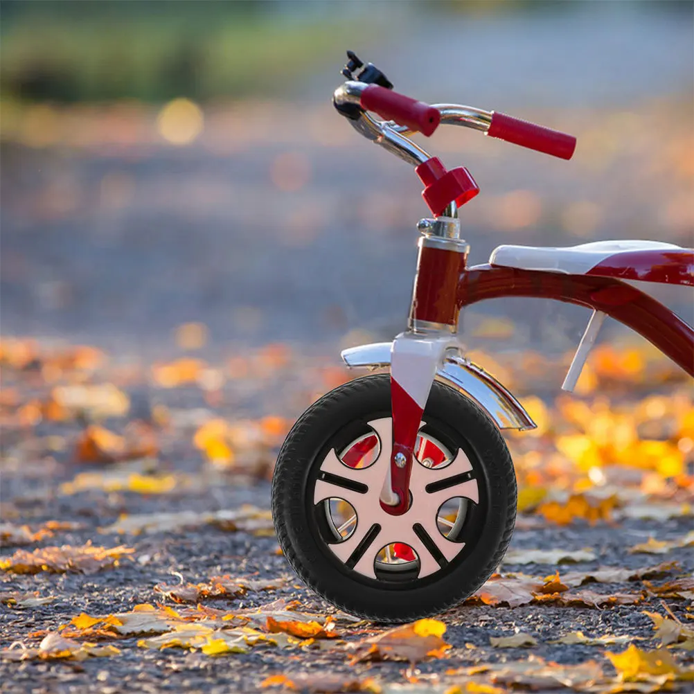

2pcs Children'S Tricycle Wheels Replacement Kid Rear Axle Universal Wheel Easy Installation Wear-Resistant Folding Scooter Tire