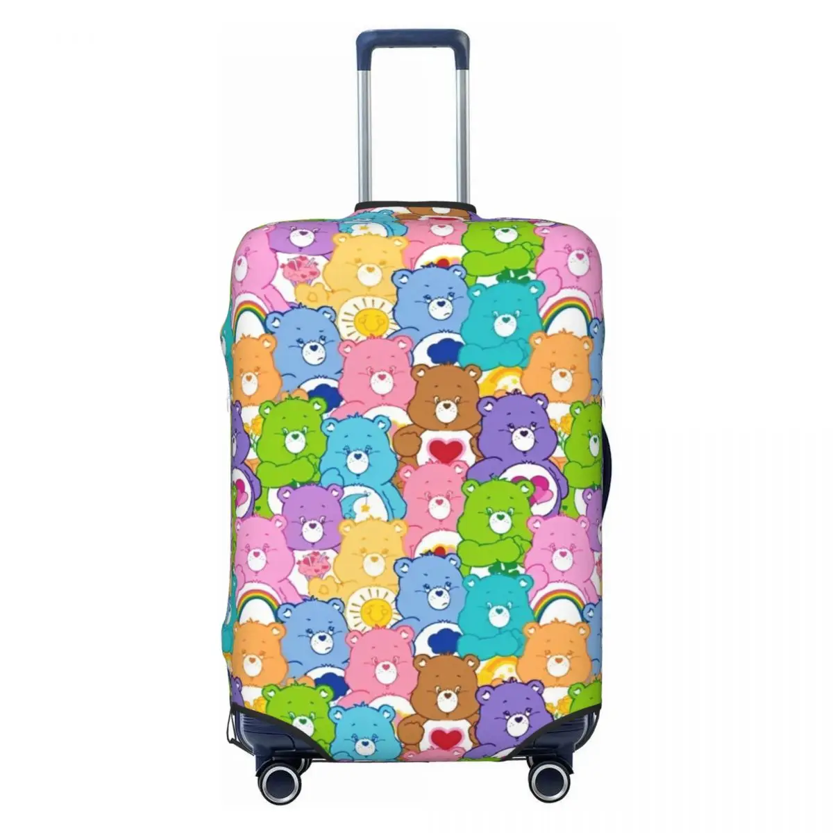 Cartoon Care Bears Movie Suitcase Cover Fun Grumpy Bear Travel Protection Luggage Accesories Vacation