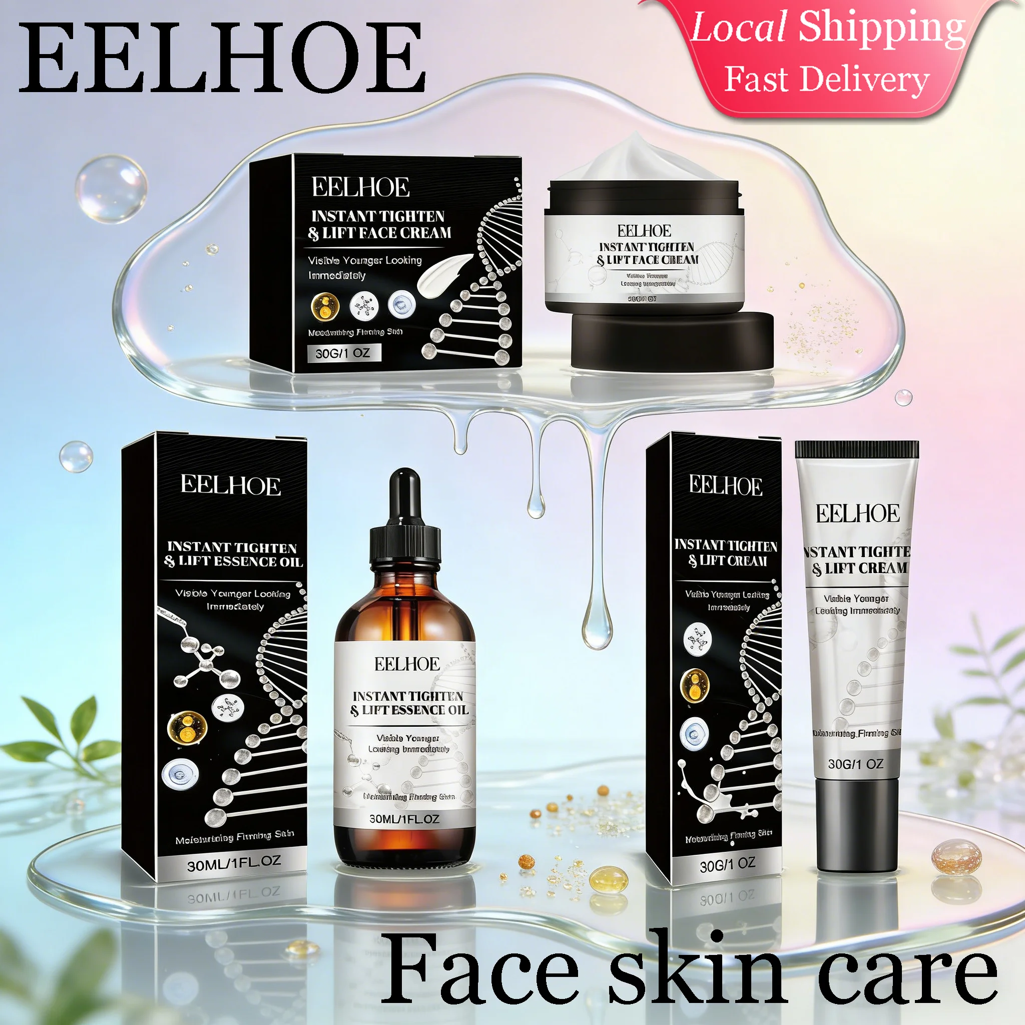 

Collagen Face Lifting Serum Boost Younger Face Serum Nourishing Wrinkle Removal Brightening Essence Hydrating Firming Face Serum