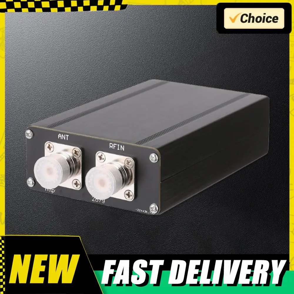 

Антенный тюнер 1,8–50 МГц, 0,91-дюймовый OLED-дисплей с помощью N7DDC, 7x7, автоматический антенный тюнер 3,2, прошивка, программируемый корпус в сборе