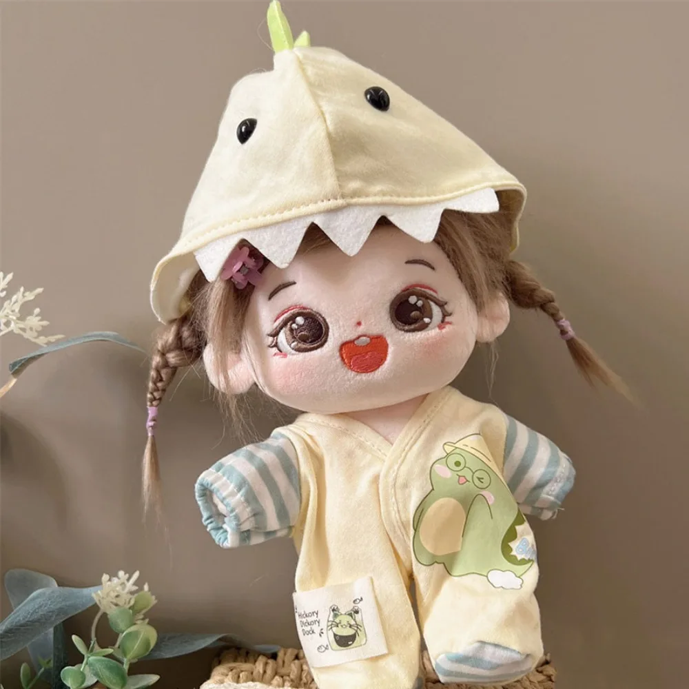 1 set Dress Up 20cm Cotton Clothes DIY Clothing Outfit Star Clothes Suit Lovely Mini No Attributes Dolls Clothes Accessories