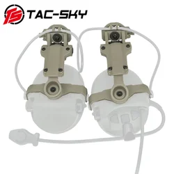 TAC-SKY New ARC Helmet Track Adapter Tactical Headset Accessory ARC Helmet Holder Compatible With MSA SORDI Headset