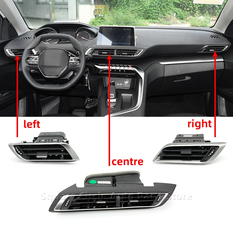 YL004313ZD YL004314ZD/YL004361ZD for Peugeot 3008 4008 5008 instrument desk intermediate outlet Air-conditioning outlet