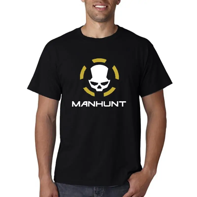 Title: Tom Clancy The Division T-Shirt Manhunt Gaming Adult New Black CottonSM 5XL Wholesale O Neck TEE Shirt