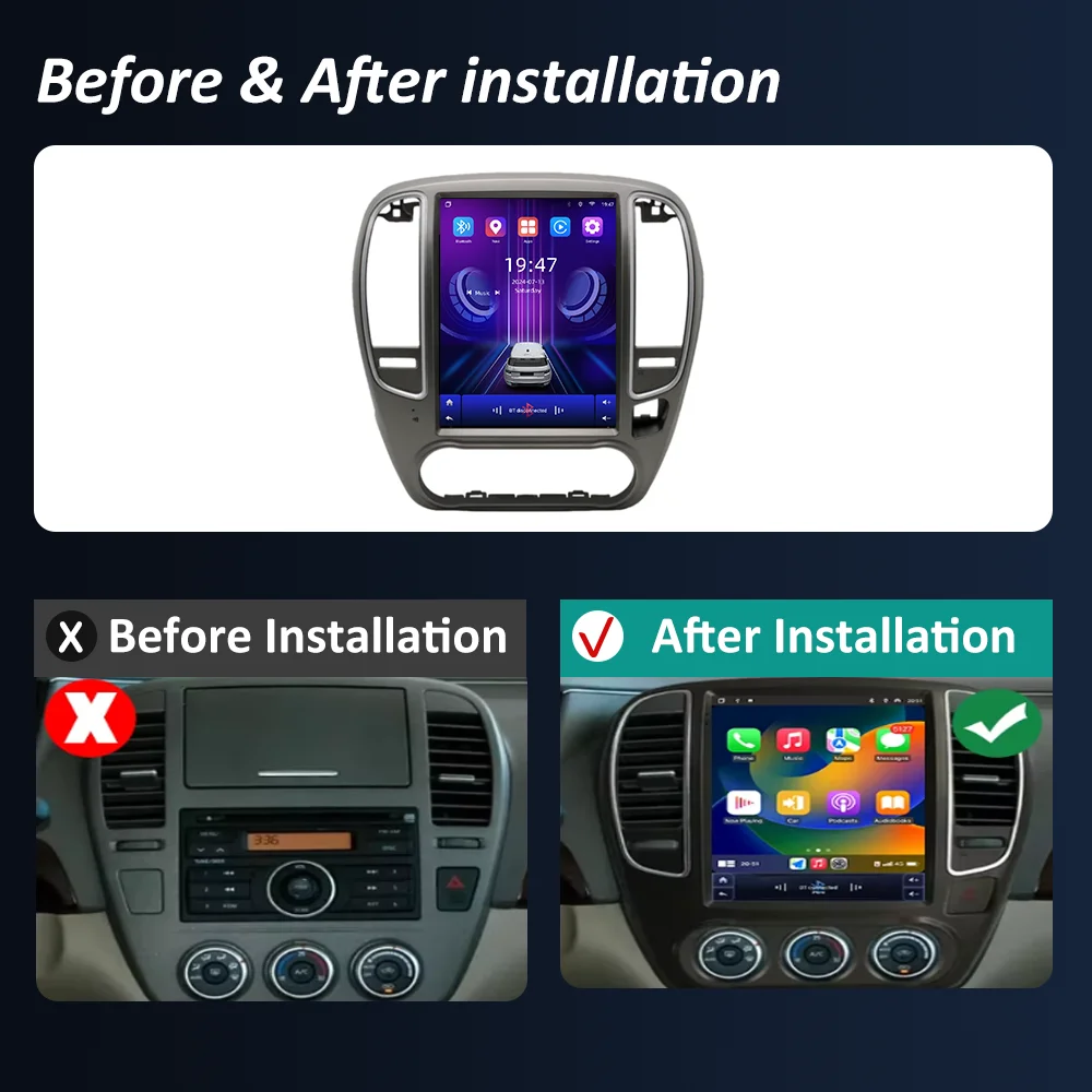 For Nisssan Bluebird Sylphy G11 2005 - 2012 Wireless Carplay Android 16 DSP Car Radio 4G WIFI Multimedia Video Player Head Unit