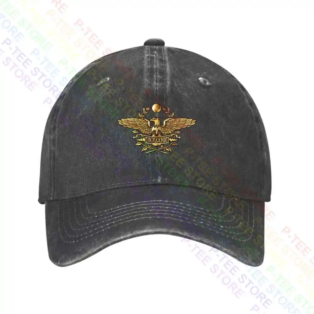 Spqr Roman Golden Eagle Imperial Premium Baseball Cap Snapback Caps Knitted Bucket Hat