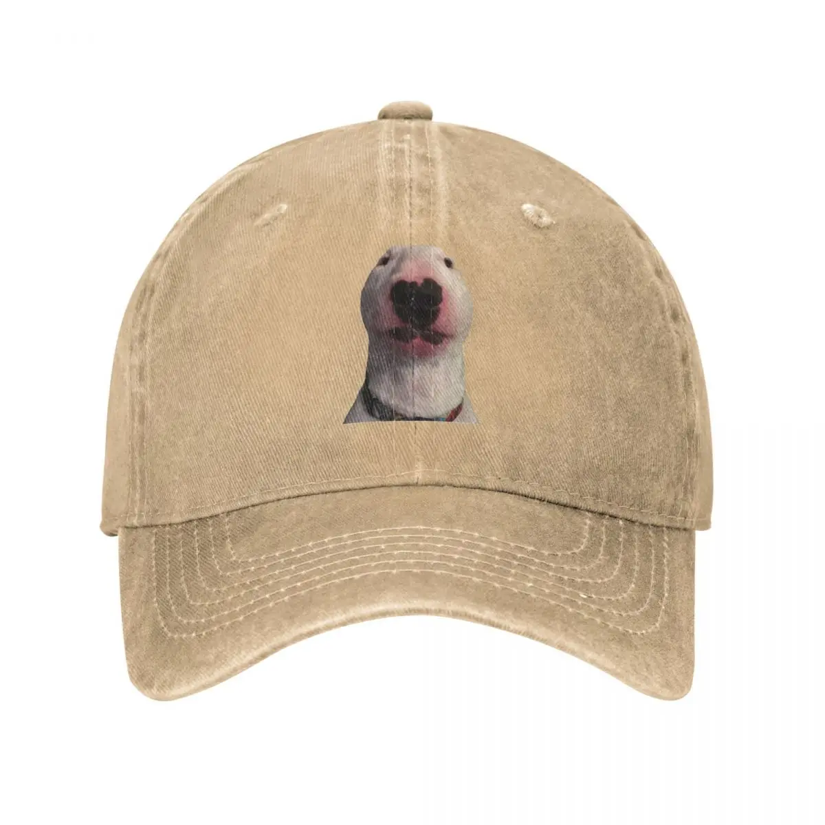 

PupperNelson Photo Meme Face Baseball Caps Fashion Washed Denim Hats Outdoor Adjustable Casquette Hip Hop Baseball Cowboy Hat