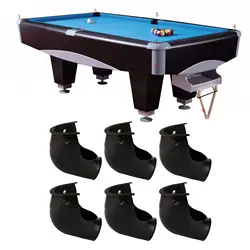 6 Pieces Billiard Baskets Pool Table Basket Pool Table Corners Heavy Duty
