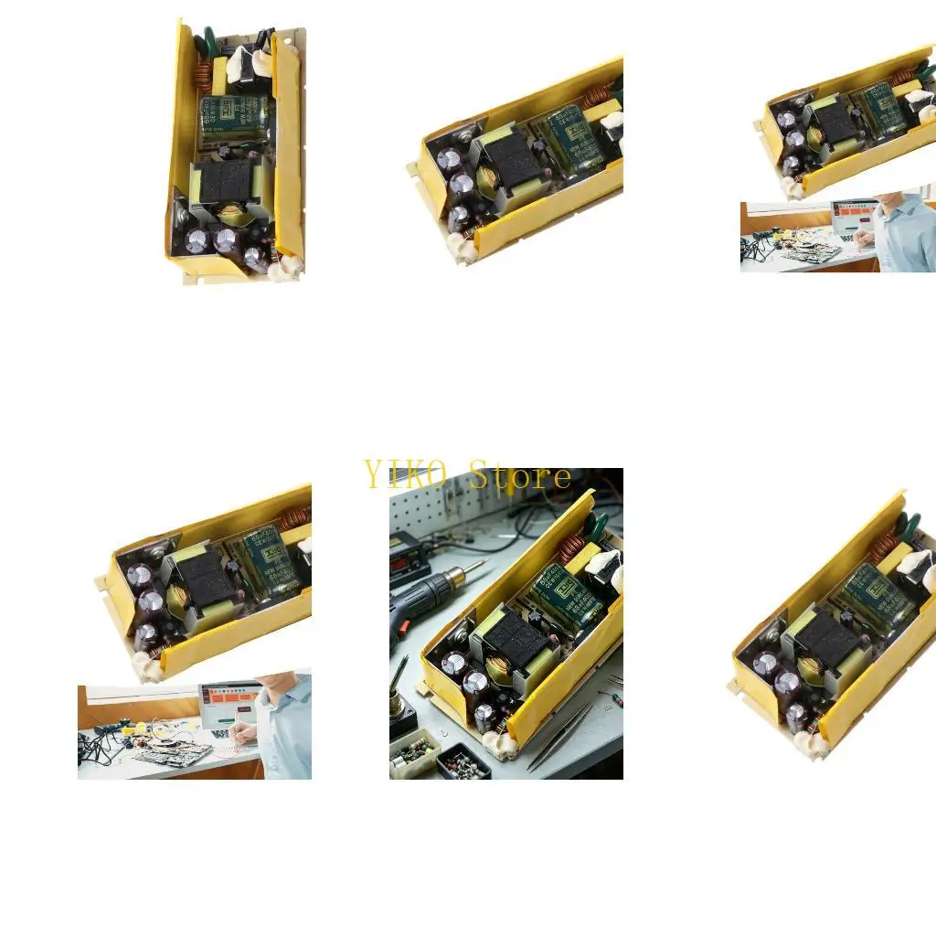 K32C SMPS Power Board 12V 5A Switching Power Supply Module with Open Frame PCB Design and 100-240V Input for Internal Power