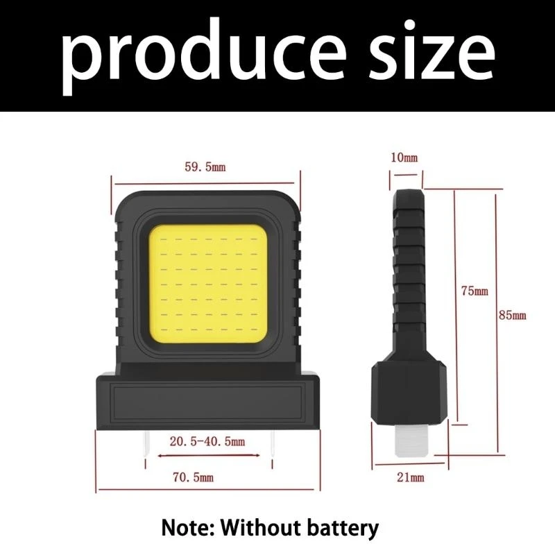 Bright Portable Lighting Tool For Battery Devices Cordless Design