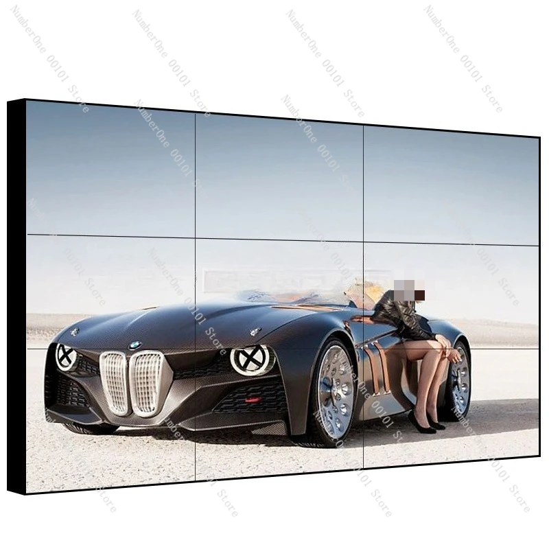 

LCD splicing screen monitoring monitor 46/49/55 inch seamless exhibition hall bar TV wall LED large screen