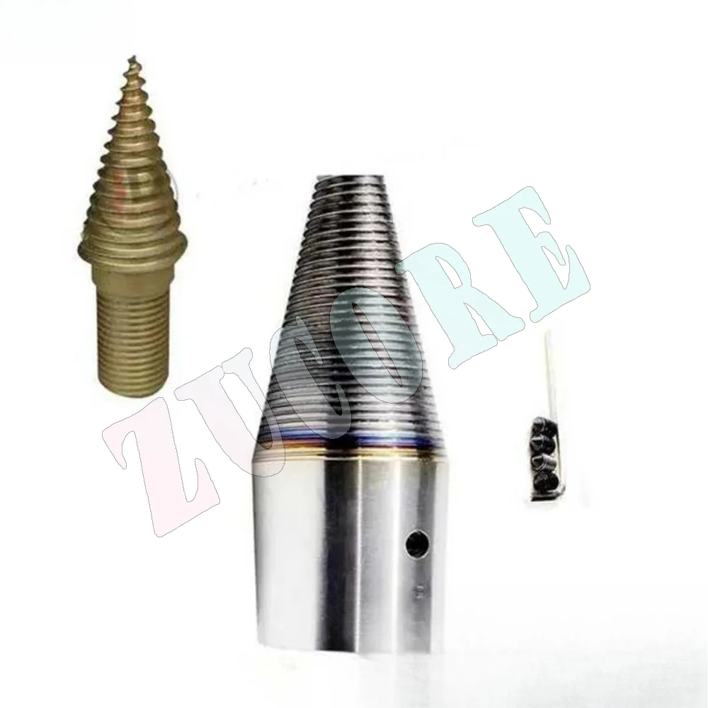 Rural Household Wood Splitting Machine Drill Small Electric Hammer Wood Cone Wood Artifact