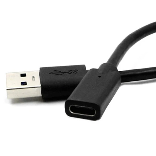 B24B USB3.1 Type C Female To USB 3.0 A Male Data Adapter For Tablet / Mobile Phone