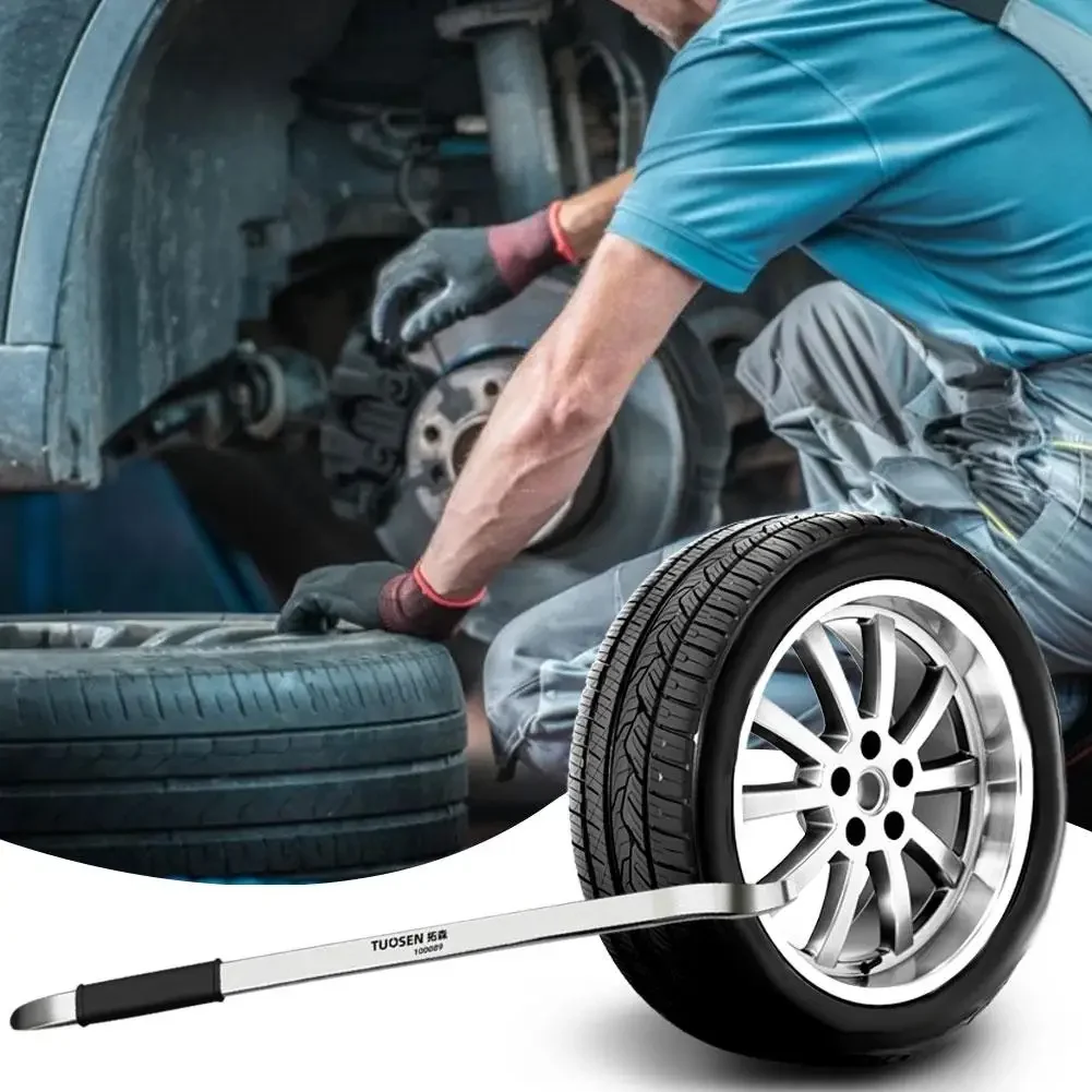 

1/2PCS Professional Tire Changer Pry Bar Tool-Durable Metal,Rubber Handle,Labor-Saving Design,Non-Damaging Pry Corner