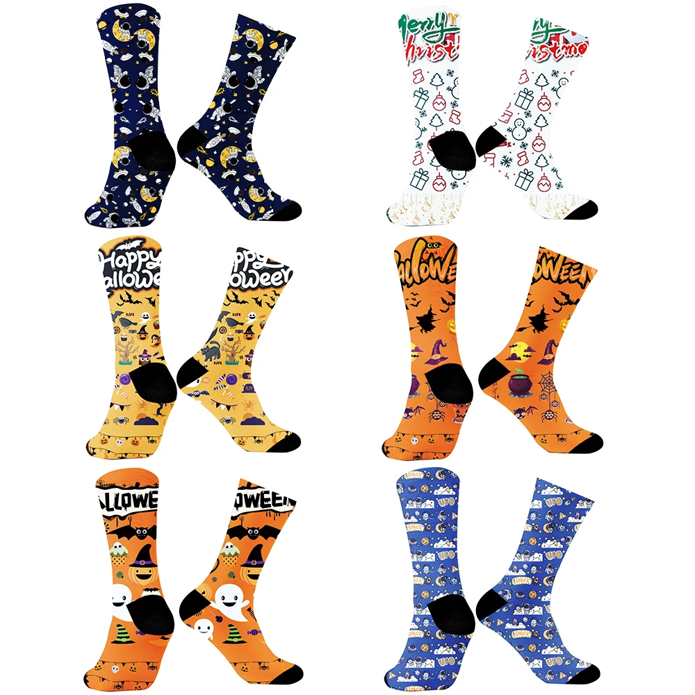 Mid-to-high Tube Fashion Socks 2024 New Personality with Beard Pattern Socks