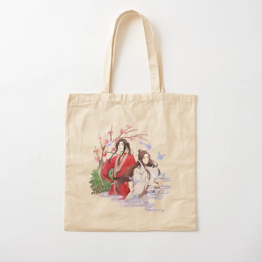 

TGCF - Heaven officials blessing Hualian - hua cheng and xie lian Tote Bag hand bag ladies Canvas Tote Bag