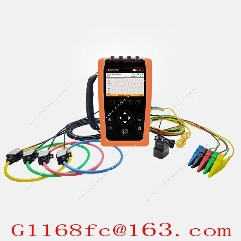 Power Quality Analyzer Power, Harmonics, Handheld, Waveform, Recording part