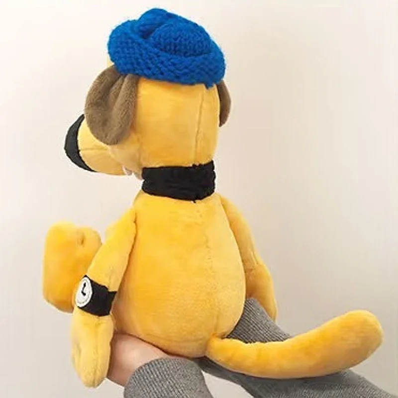 50cm dos desenhos animados pastor amarelo brinquedo de pelúcia macio preenchimento animal brinquedo de pelúcia bonito filhote de cachorro travesseiro boneca decoração aniversário presente de natal
