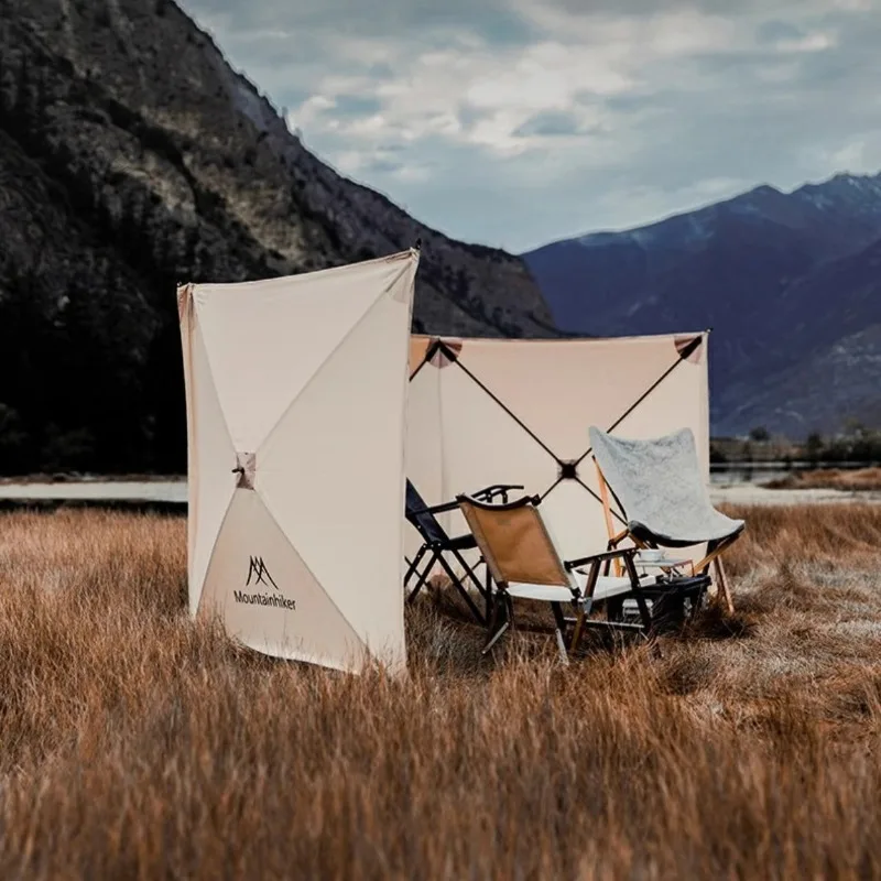 

Ветрозащитная палатка для кемпинга, аксессуары, быстро открывающаяся складная ветрозащитная ткань для пикника, портативное оборудование для кемпинга на открытом воздухе