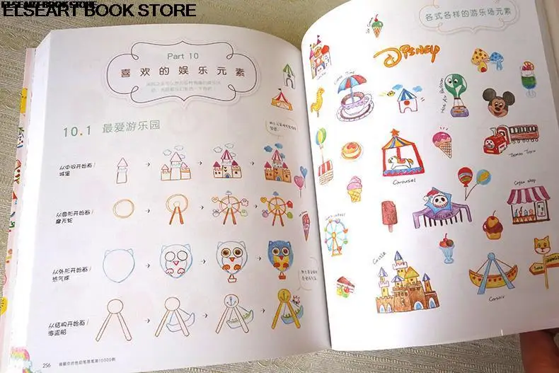 10000 cases of color pencil drawing from introduction to proficient painting textbook