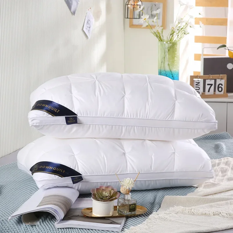 2-Piece Sleep Pillow Set, Soft Supportive Bed Pillows, Suitable for Back, Stomach, or Side Sleeping Luxury Hotel Pillows - view 6