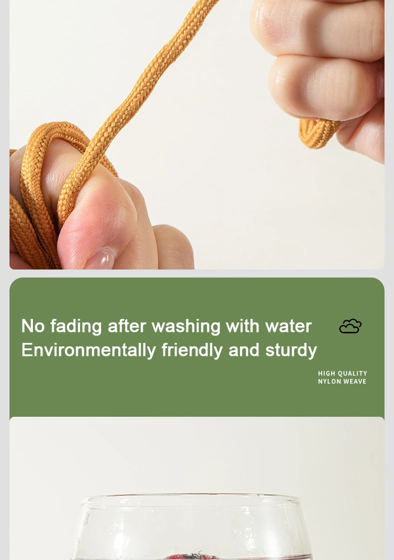 Sphärisches Anti-Rutsch-Design, Outdoor-Schnürsenkel, runde Schnürsenkel, Körbe, Stiefel, Schnürsenkel für Schuhe, 100/120/140/160 cm, Schuhzubehör – Detail 8