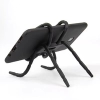 DIY Holder Multi-Function Spider Phone Holder Adjustable Flexible Universal Phone Stand Black Red Phone Bracket Bicycle Mount