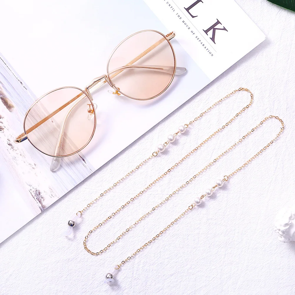 

Eyeglasses Chain Premium Metal Anti-Fall Hanging Neck Eyewear Retainer Sunglasses Holder Strap Spectacles Cord