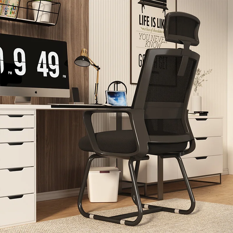 

Recliner Makeup Office Chairs Swivel Comfy Ergonomic Salon Office Chairs Computer Ergonomic Silla Sessel Office Furniture WN50OC